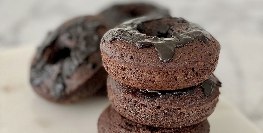 Double Chocolate Donuts